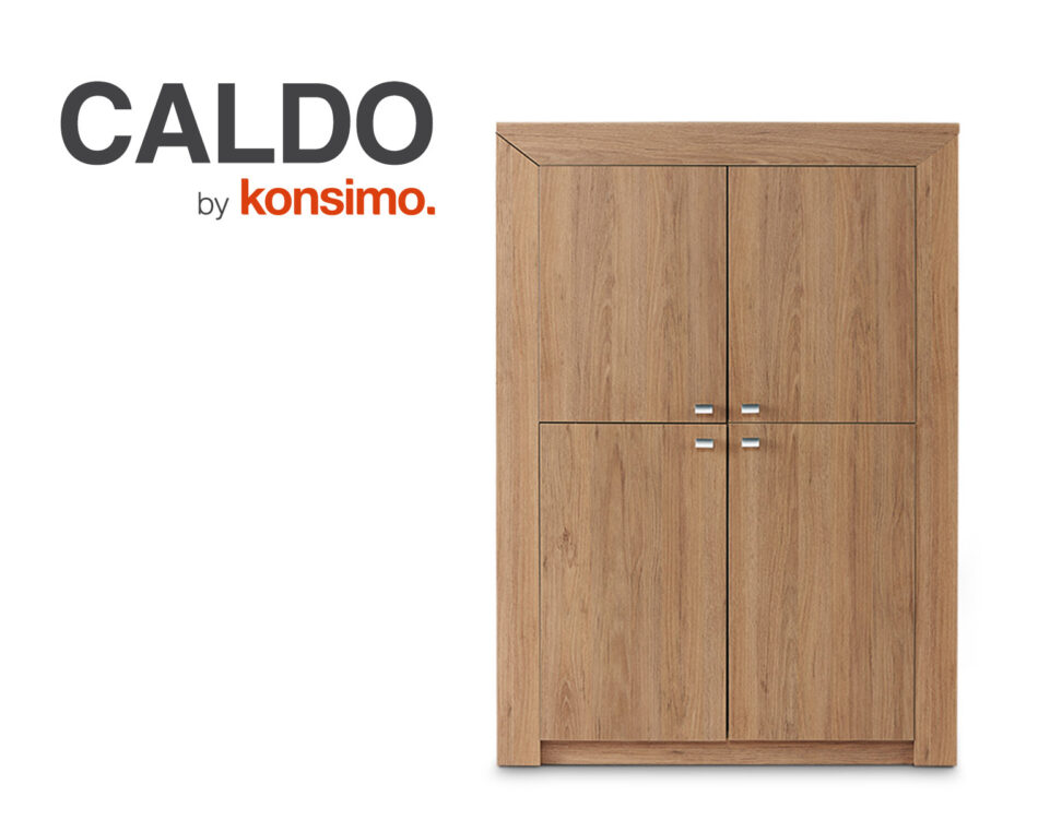 CALDO Komoda dąb naturalny - zdjęcie 9