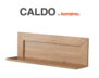 CALDO Półka wisząca dąb naturalny - zdjęcie 6