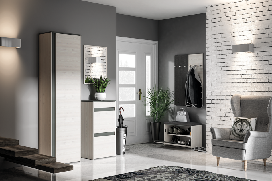 CALLA Lustro biały - zdjęcie 2