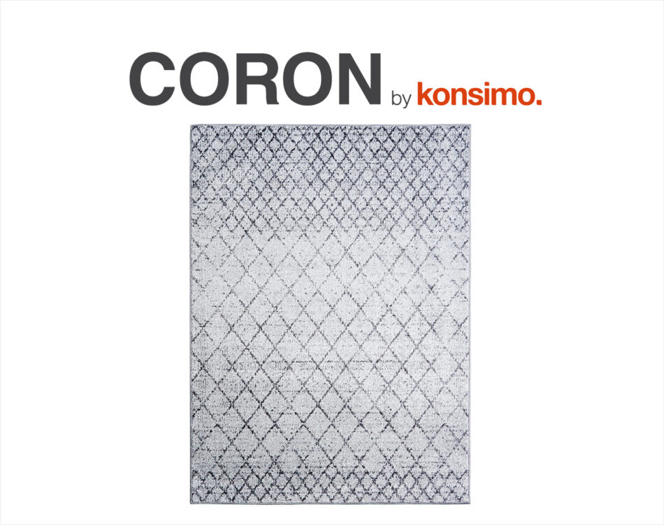 CORON Dywan szary - zdjęcie 3