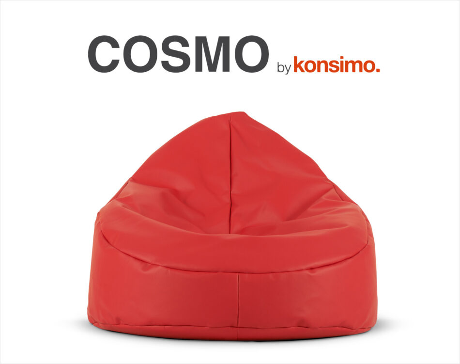COSMO Puf czerwony - zdjęcie 6