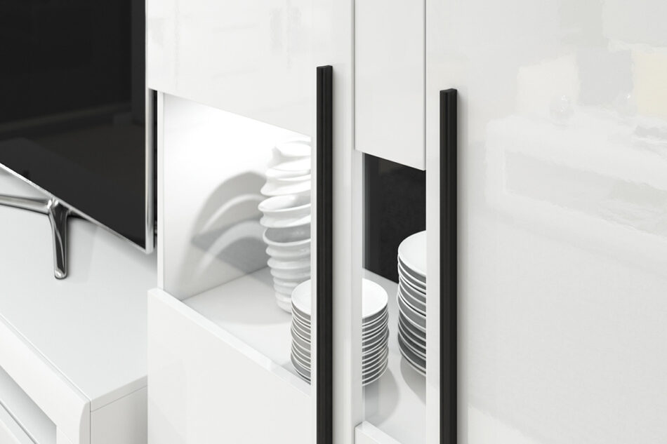 TULSA Szafa biały połysk - zdjęcie 3