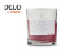 DELO Świeca zapachowa w szkle czerwony - zdjęcie 5
