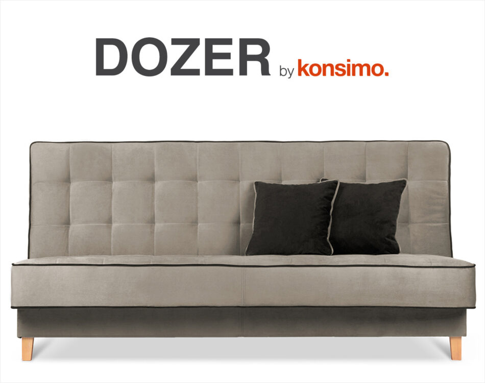 DOZER Wersalka beżowy/brązowy - zdjęcie 9