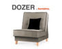 DOZER Fotel beżowy/brązowy - zdjęcie 10