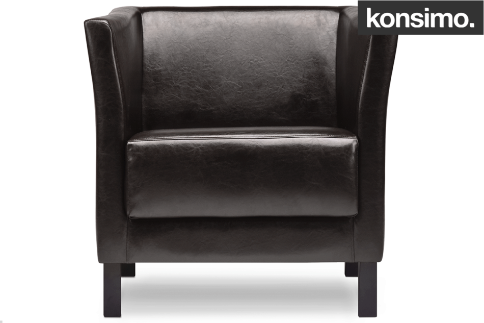 ESPECTO Fotel ciemny brąz - zdjęcie 6