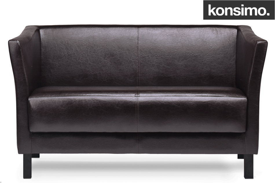 ESPECTO Sofa 2 ciemny brąz - zdjęcie 6