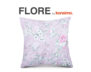 FLORE Poszewka na poduszkę fioletowy/szary - zdjęcie 4