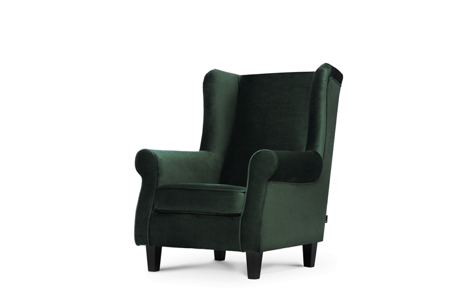 MILES Fotel zielony - zdjęcie 1