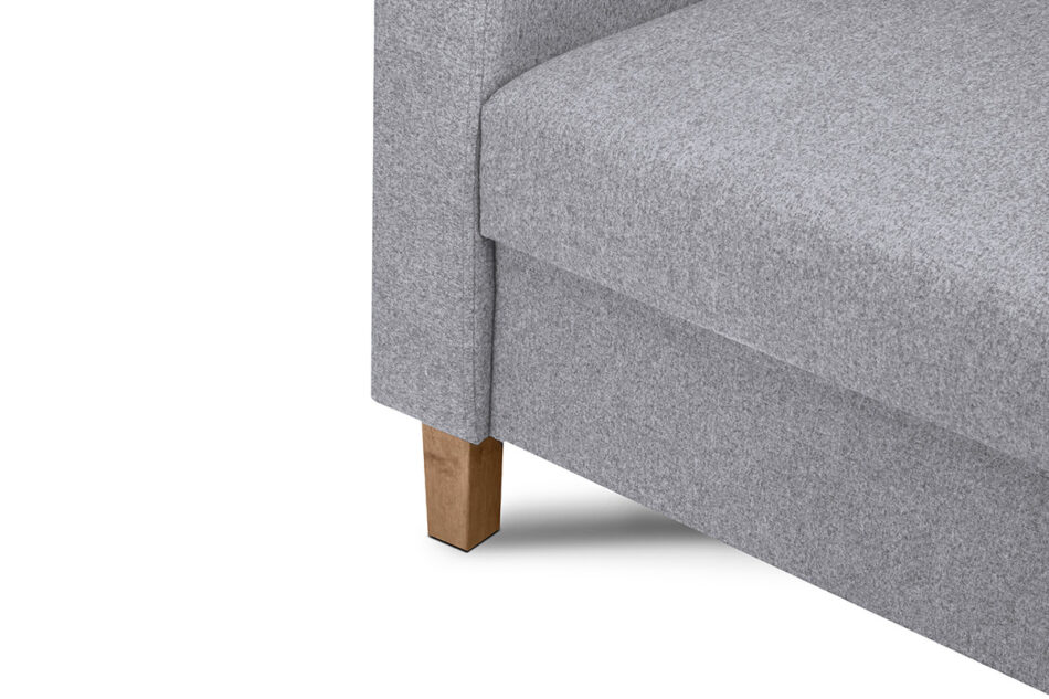 ERISO Szary fotel do salonu jasny szary - zdjęcie 4