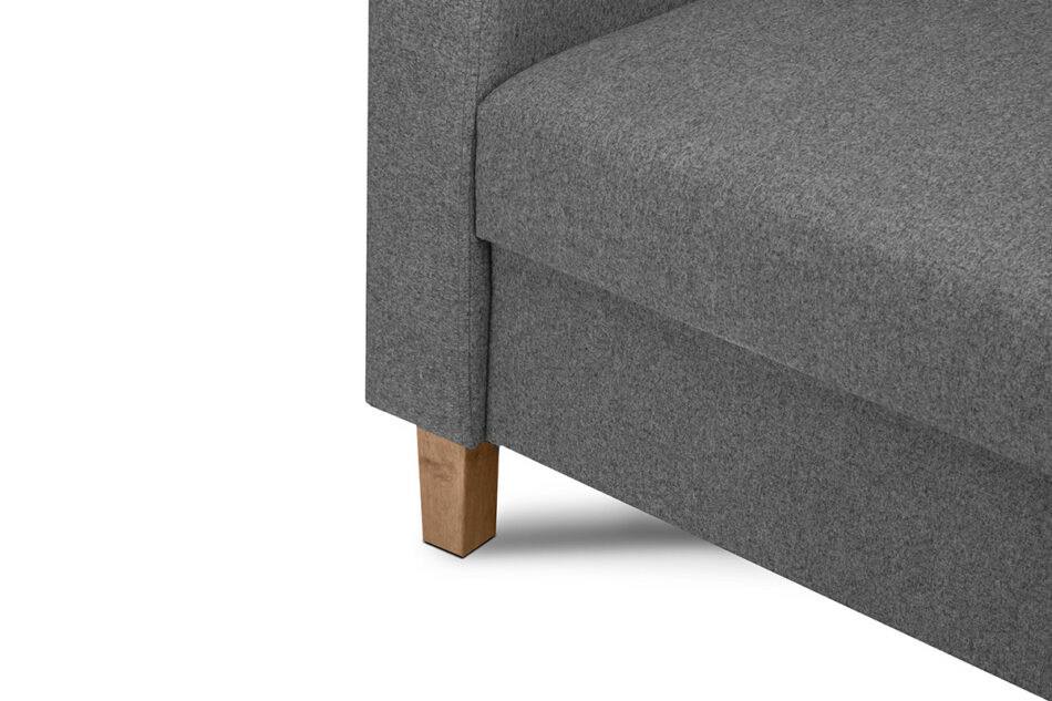 ERISO Ciemnoszary fotel do salonu ciemny szary - zdjęcie 4