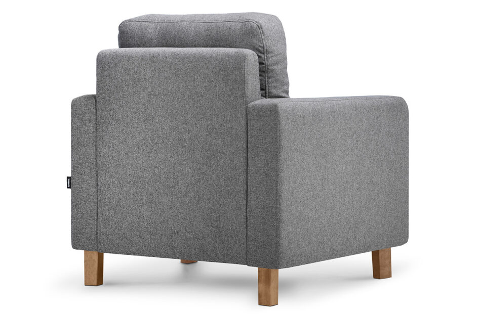 ERISO Ciemnoszary fotel do salonu ciemny szary - zdjęcie 2