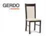 GERDO Krzesło wenge/kremowy - zdjęcie 4