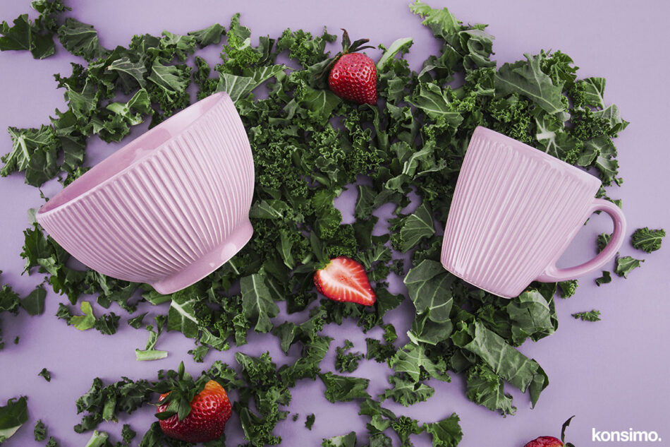 GODETI Kubek różowy - zdjęcie 1