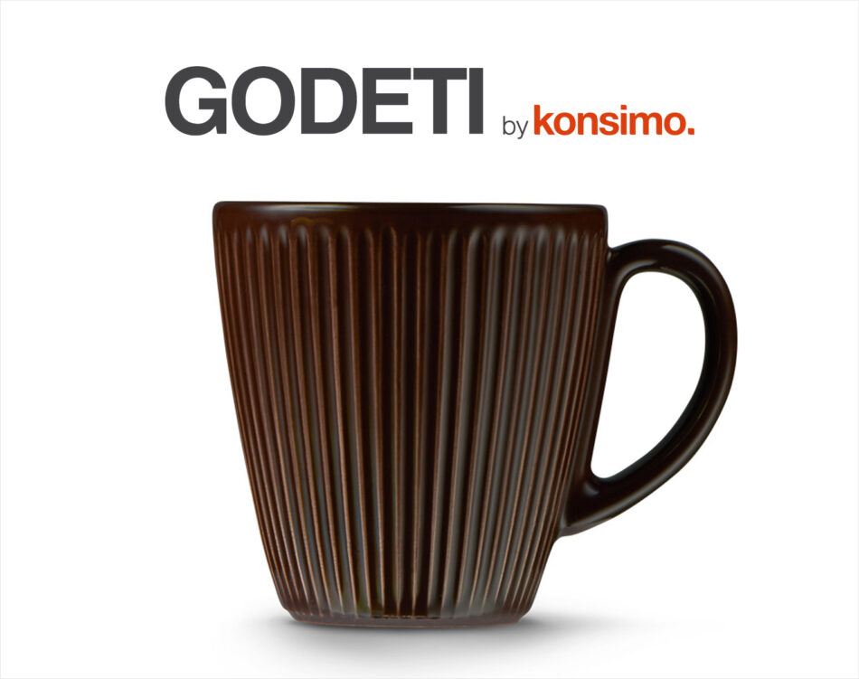 GODETI Kubek brązowy - zdjęcie 6