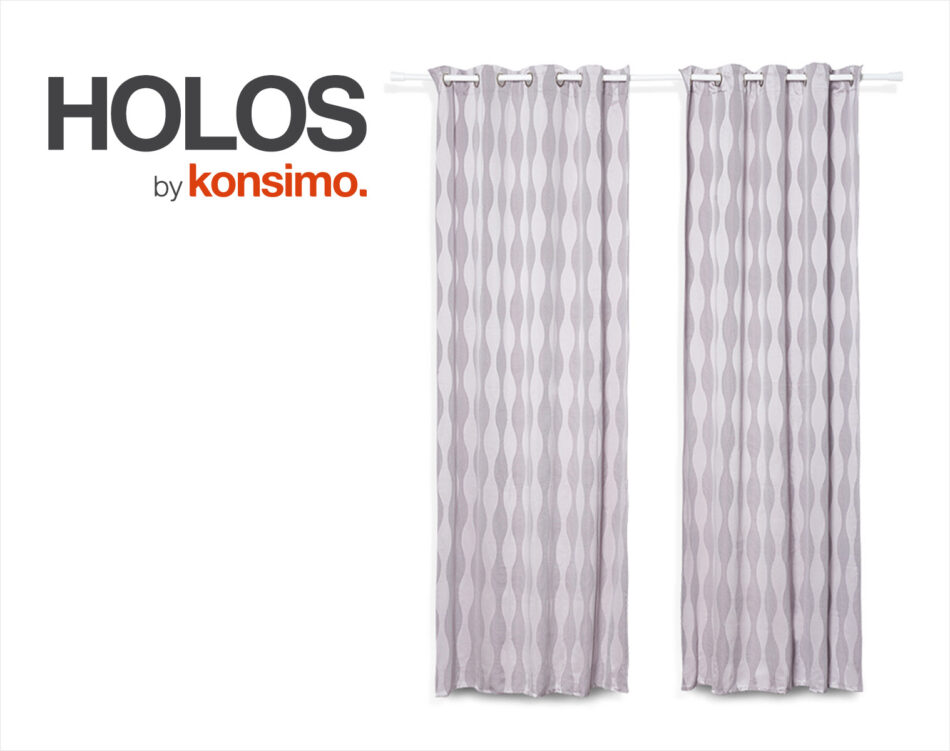 HOLOS Zasłona fioletowy - zdjęcie 3