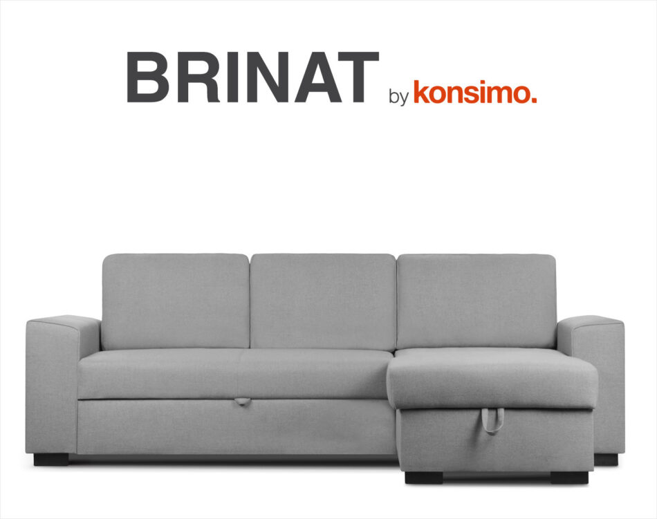 BRINAT Narożnik lewy szary - zdjęcie 10