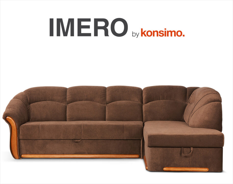 IMERO Narożnik prawy ciemny brąz - zdjęcie 10