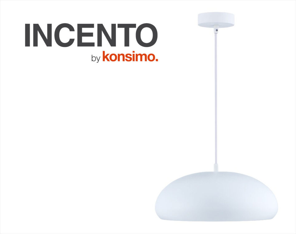 INCENDO Lampa wisząca biały - zdjęcie 4