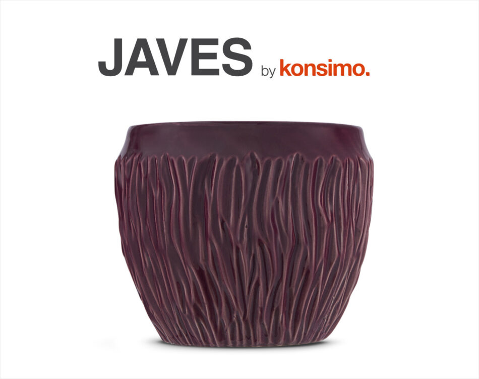 JAVES Osłonka do kwiatów fioletowy - zdjęcie 3