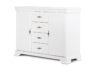 IMPERIO Biała komoda do salonu biały - zdjęcie 2