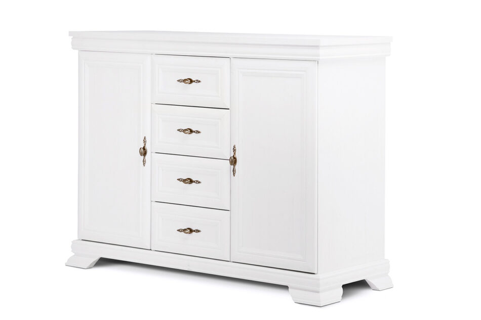IMPERIO Biała komoda do salonu biały - zdjęcie 1