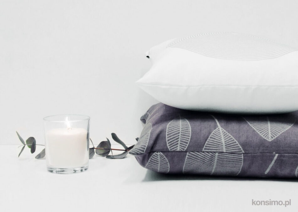 AELA Poszewka na poduszkę biały - zdjęcie 1