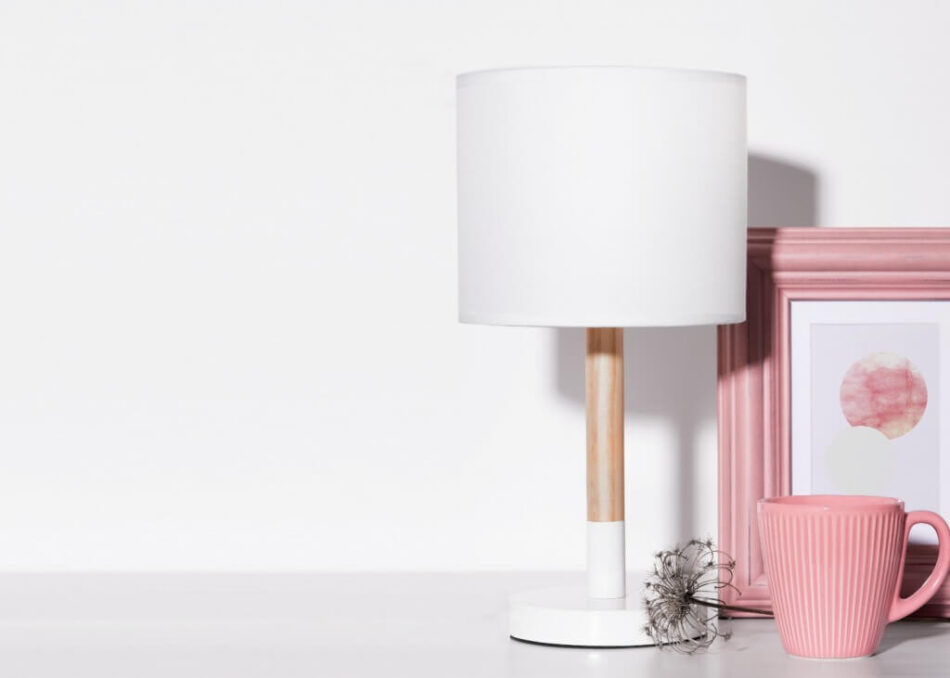 PLISO Lampa stołowa biały - zdjęcie 1