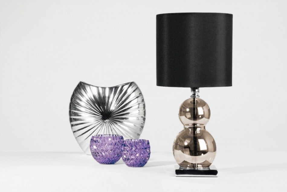 BROMEO Świecznik fioletowy - zdjęcie 1