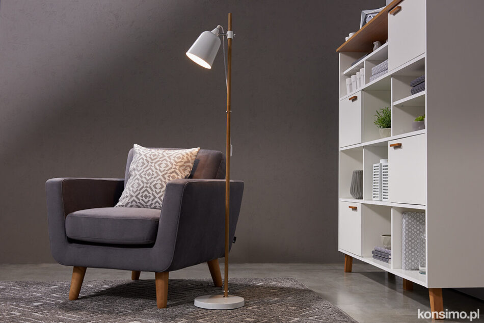 PLISO Lampa podłogowa biały - zdjęcie 1