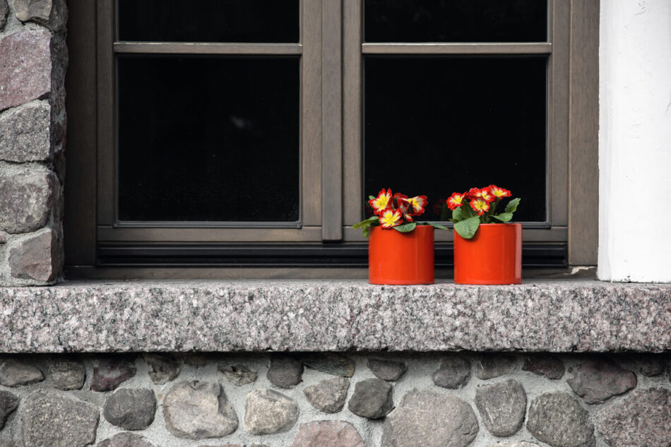 TILUS Osłonka do kwiatów pomarańczowy - zdjęcie 1