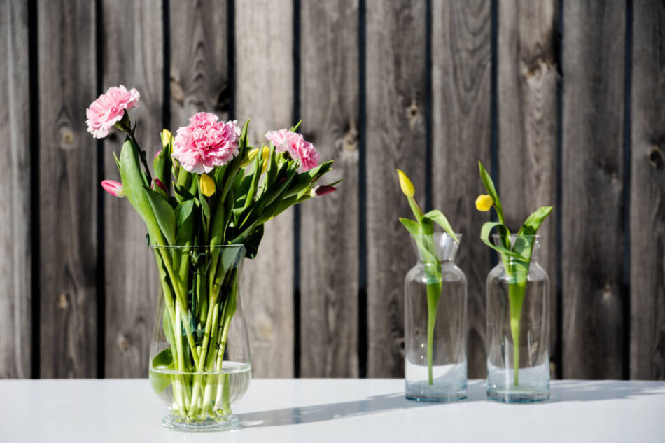 RIOTES Wazon przezroczysty - zdjęcie 3