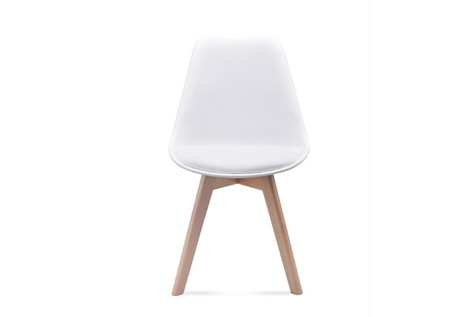 BESO Zestaw krzesła 4 szt. biały - zdjęcie 1