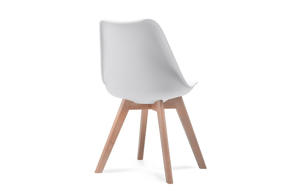 BESO Zestaw krzesła 4 szt. biały - zdjęcie 4