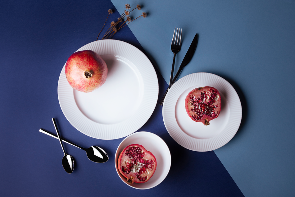 LARIS Zestaw obiadowy, 12 os. (36el) biały - zdjęcie 1