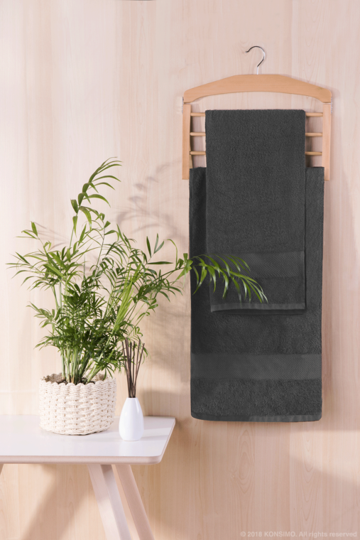 LENTE Ręcznik szary - zdjęcie 6