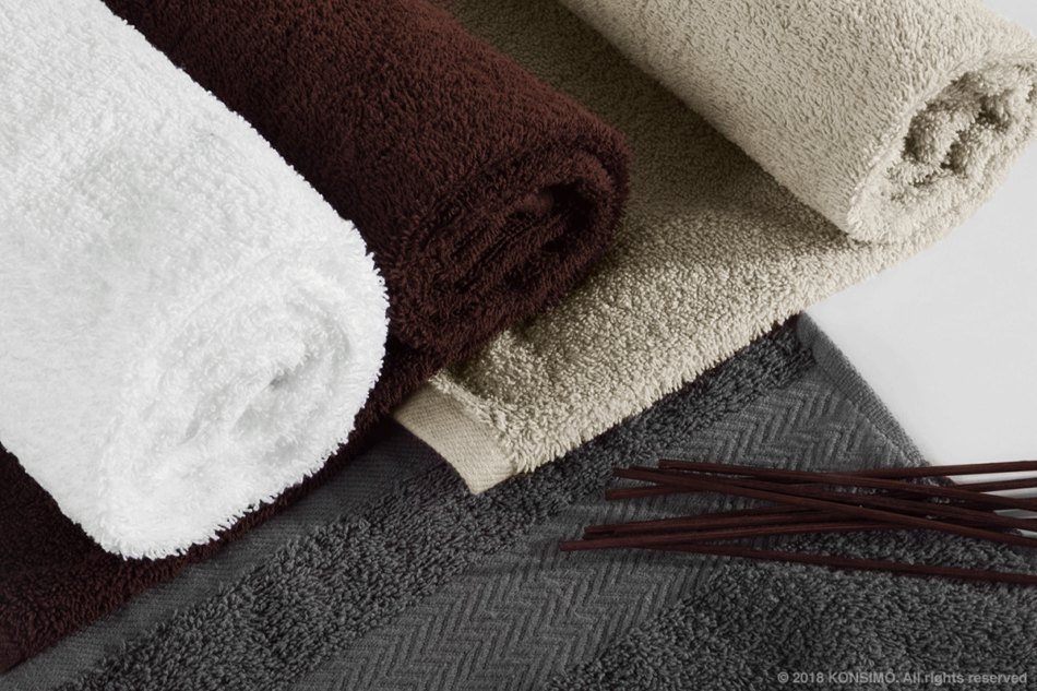 LENTE Ręcznik brązowy - zdjęcie 6