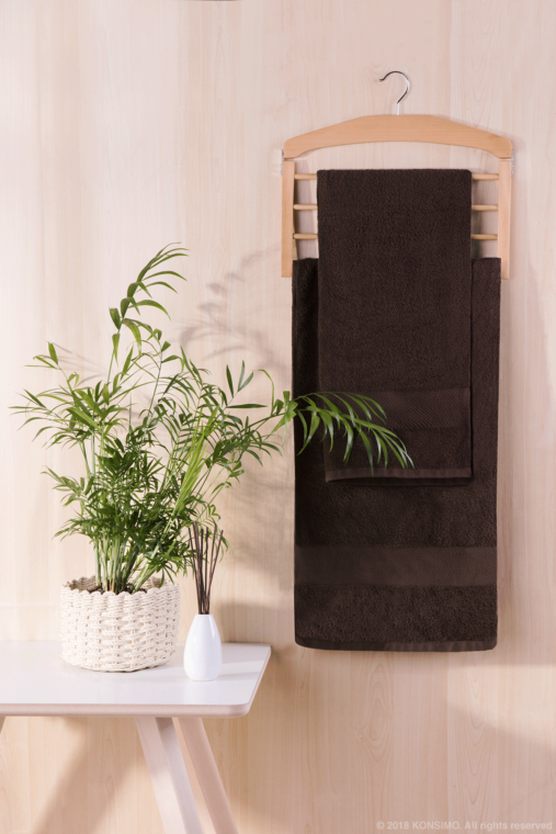 LENTE Ręcznik brązowy - zdjęcie 8