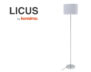 LICUS Lampa podłogowa granatowy/biały - zdjęcie 5