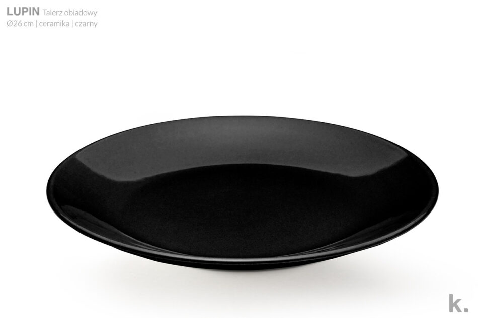 LUPIN Zestaw obiadowy, 6 os. (18el) czarny - zdjęcie 2