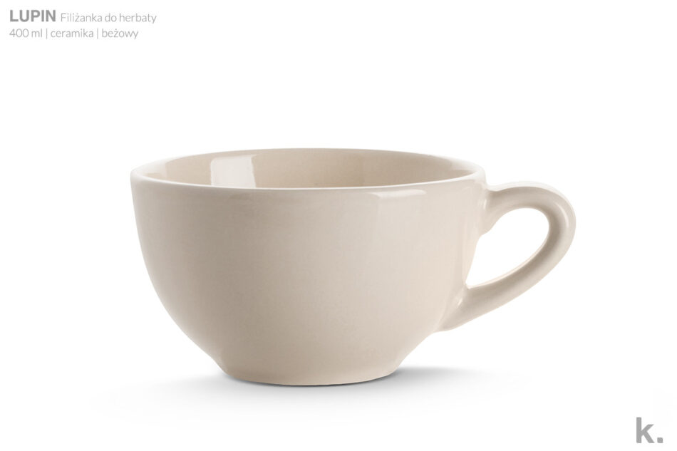 LUPIN Zestaw herbaciany, 4 os. (8 el) beżowy - zdjęcie 4