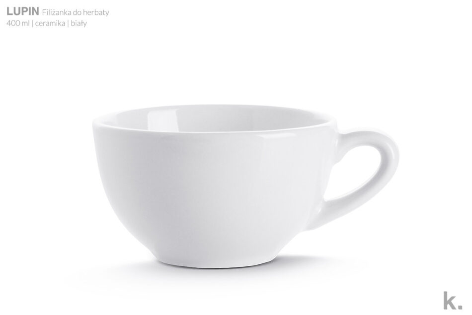 LUPIN Zestaw herbaciany, 4 os. (8 el) biały - zdjęcie 4