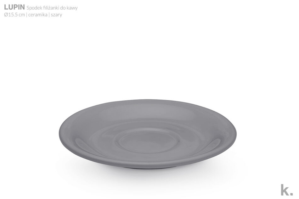 LUPIN Zestaw kawowy, 4 os. (12 el.) szary - zdjęcie 5