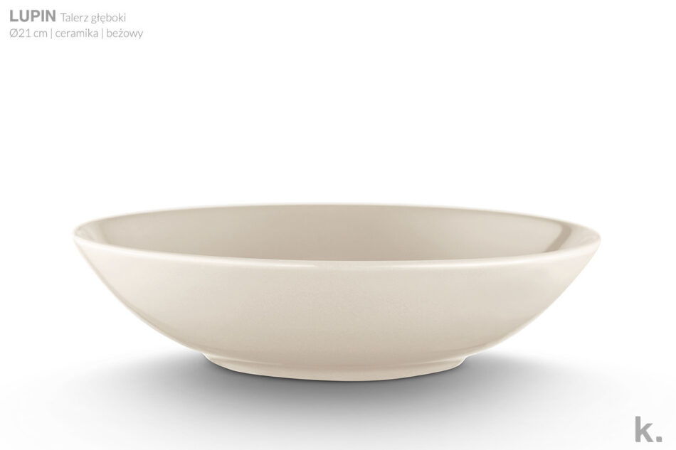 LUPIN Zestaw obiadowy, 6 os. (18el) beżowy - zdjęcie 3