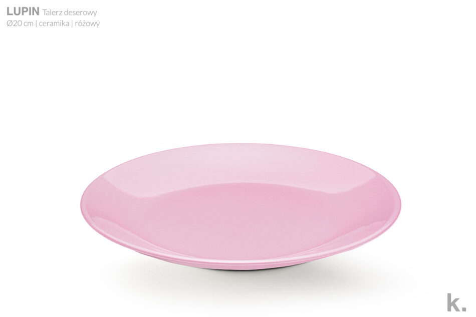 LUPIN Zestaw kawowy, 4 os. (12 el) różowy - zdjęcie 6