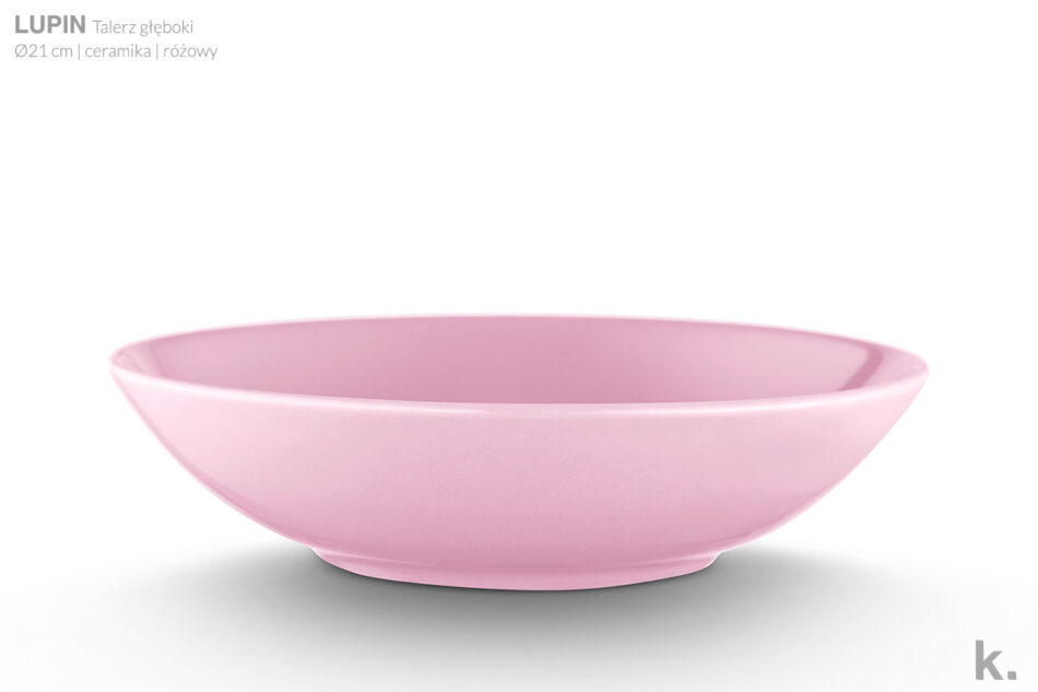 LUPIN Zestaw obiadowy, 4 os. (12el) różowy - zdjęcie 5