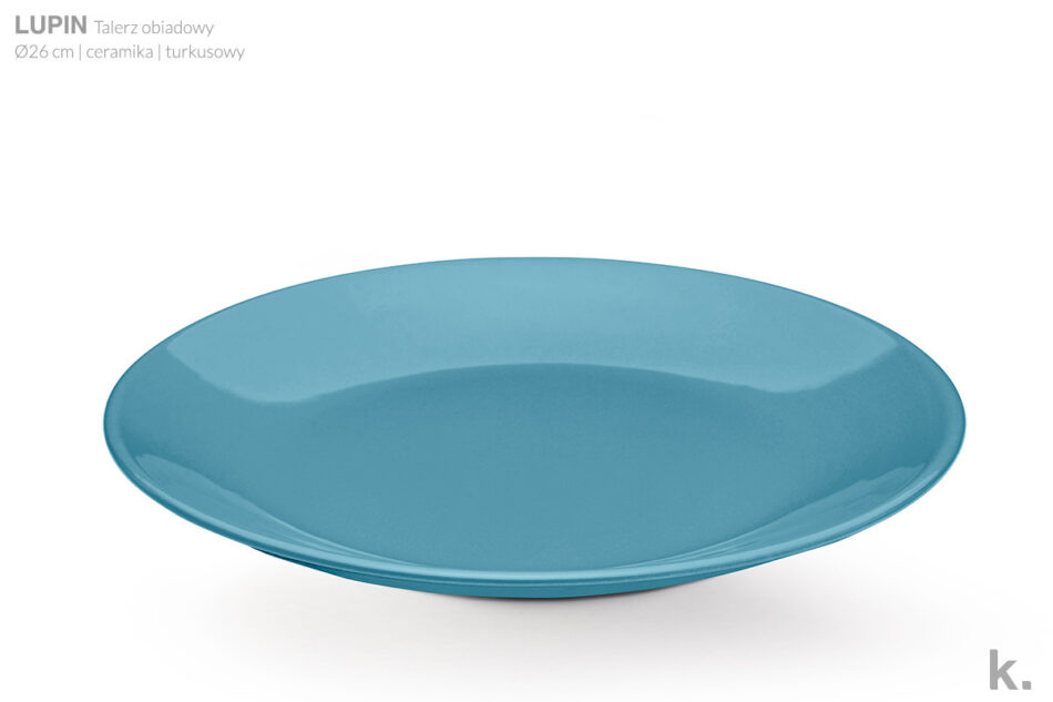 LUPIN Zestaw obiadowy, 4 os. (12el.) turkusowy - zdjęcie 4