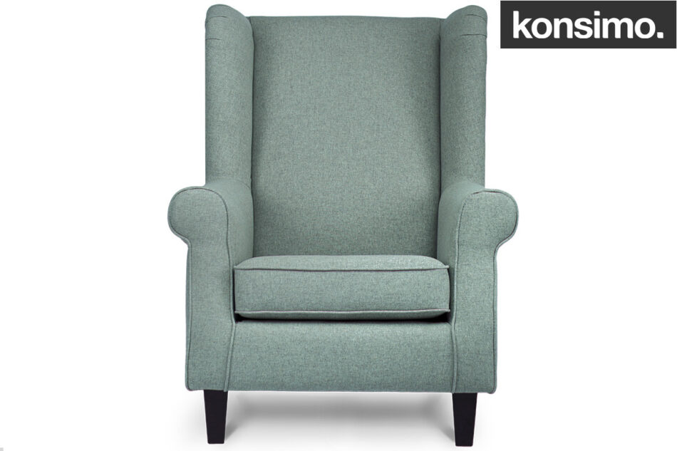 MILES Fotel miętowy - zdjęcie 7