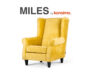 MILES Fotel żółty - zdjęcie 12