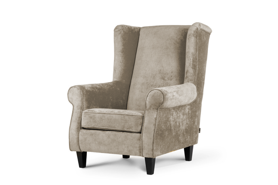 MILES Fotel beżowy - zdjęcie 1